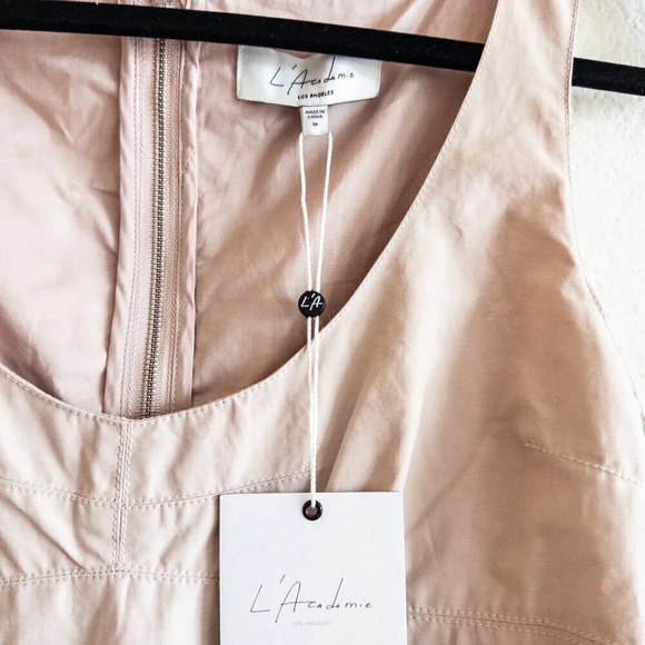 NEW L'Academie Nissa Mini Dress in Mauve, Size Medium (from Revolve) - Picture 3 of 6